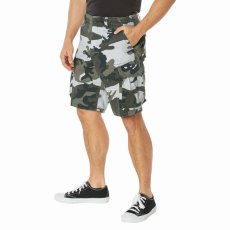 画像1: Rothco   Vintage Camo Paratrooper Cargo Shorts (1)