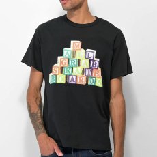 画像1: Mall Grab Skateboards   Blocks T-Shirt (1)