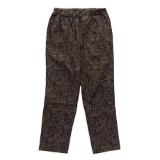 画像1: ciao   Paisley center pleated pants BLACK (B) (1)