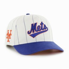 画像2: 47 BRAND   New York Mets Cooperstown Double Header Pinstripe '47 Hitch (2)