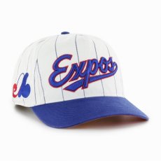 画像2: 47 BRAND   Montreal Expos Cooperstown Double Header Pinstripe '47 Hitch (2)