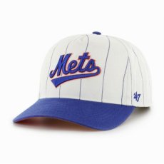 画像1: 47 BRAND   New York Mets Cooperstown Double Header Pinstripe '47 Hitch (1)