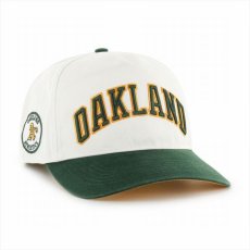 画像2: 47 BRAND   Oakland Athletics Cooperstown Double Header Script Shot '47 Hitch (2)