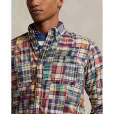 画像5: 予約商品 POLO RALPH LAUREN   Classic Fit Patchwork Madras Shirt (5)