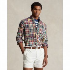 画像1: 予約商品 POLO RALPH LAUREN   Classic Fit Patchwork Madras Shirt (1)