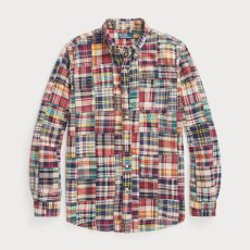 画像4: 予約商品 POLO RALPH LAUREN   Classic Fit Patchwork Madras Shirt (4)