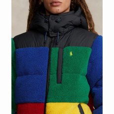 画像5: 予約商品 POLO RALPH LAUREN   Color-Blocked Pile Fleece Down Jacket  (5)