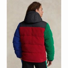 画像2: 予約商品 POLO RALPH LAUREN   Color-Blocked Pile Fleece Down Jacket  (2)