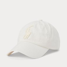 画像1: 予約商品 POLO RALPH LAUREN   Big Pony Twill Ball Cap (1)