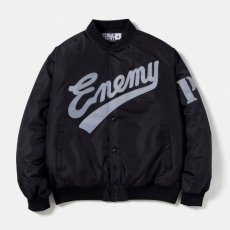 画像1: 予約商品 Neighborhood x Public Enemy x Majestic   Baseball Jacket (1)