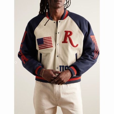 画像1: 予約商品 RHUDE   St. Croix Varsity Jacket