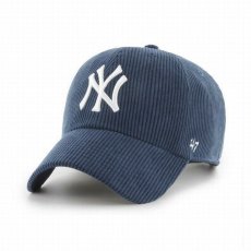 画像1: 47 BRAND   New York Yankees Thick Corduroy '47 Clean Up Cap (1)