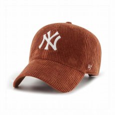 画像1: 47 BRAND   New York Yankees Thick Corduroy '47 Clean Up Cap (1)