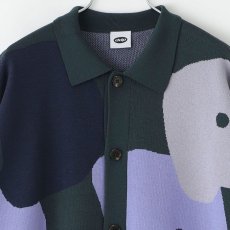 画像4: ddp  Logo Knit Polo Cardigan-Thierry 2color (4)