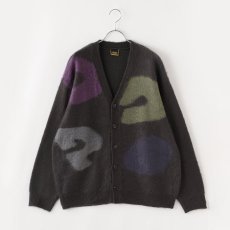 画像2: ddp  Art Graphic Knit Cardigan-Fernand 2color (2)