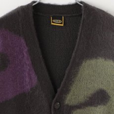 画像5: ddp  Art Graphic Knit Cardigan-Fernand 2color (5)