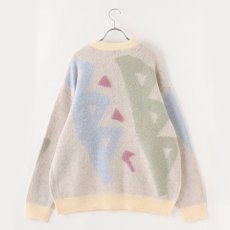 画像3: ddp  Art Graphic Knit Pullover-Come 2color (3)