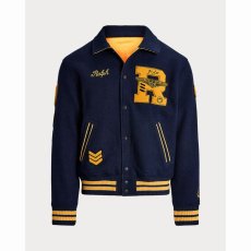 画像5: 予約商品 POLO RALPH LAUREN   Reversible Twill-Satin Jacket (5)