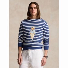 画像1: 予約商品 POLO RALPH LAUREN   Polo Bear Striped Fleece Sweatshirt (1)