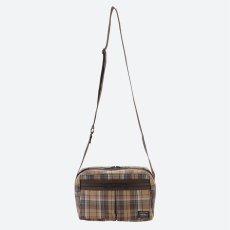 画像3: 予約商品 COMME des GARCONS HOMME x PORTER   Cotton Check Shoulder Bag (3)