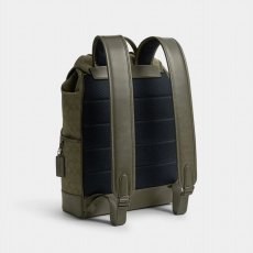 画像4: 予約商品 COACH   League Flap Backpack In Signature Canvas Jacquard (4)