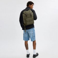 画像5: 予約商品 COACH   League Flap Backpack In Signature Canvas Jacquard (5)