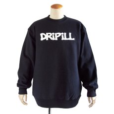 画像1: empire coffee stand  Original 12oz Heavyweight Crew Neck Sweatshirt DRIPILL NAV (1)