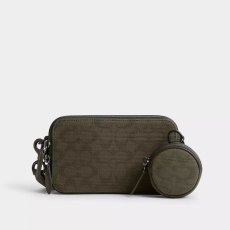 画像1: 予約商品 COACH   Charter Slim Crossbody In Signature Canvas Jacquard (1)