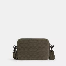 画像1: 予約商品 COACH   Charter Crossbody 19 In Signature Canvas Jacquard (1)