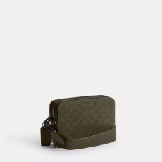 画像2: 予約商品 COACH   Charter Crossbody 19 In Signature Canvas Jacquard (2)