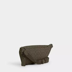 画像2: 予約商品 COACH   League Belt Bag In Signature Canvas Jacquard (2)