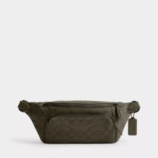 画像1: 予約商品 COACH   League Belt Bag In Signature Canvas Jacquard (1)