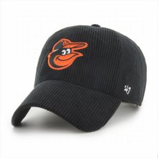 画像1: 47 BRAND   Baltimore Orioles Thick Corduroy '47 Clean Up Cap (1)