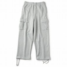 画像2: Fruit Of The Room   Heavy Oz Half Zip Sweat Cargo Pants 2color (2)