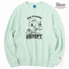 画像1: Fruit Of The Room × Peanuts   Ragran Sweat Shirt  (1)