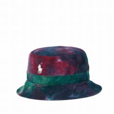 画像1: 予約商品 POLO RALPH LAUREN   Tie-Dye Corduroy Bucket Hat (1)