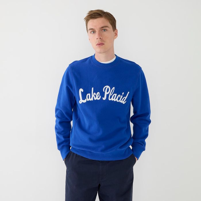 NYC発！ 新品未使用 J.CREW Heritage 14Oz Lake Placid CREW SWEAT