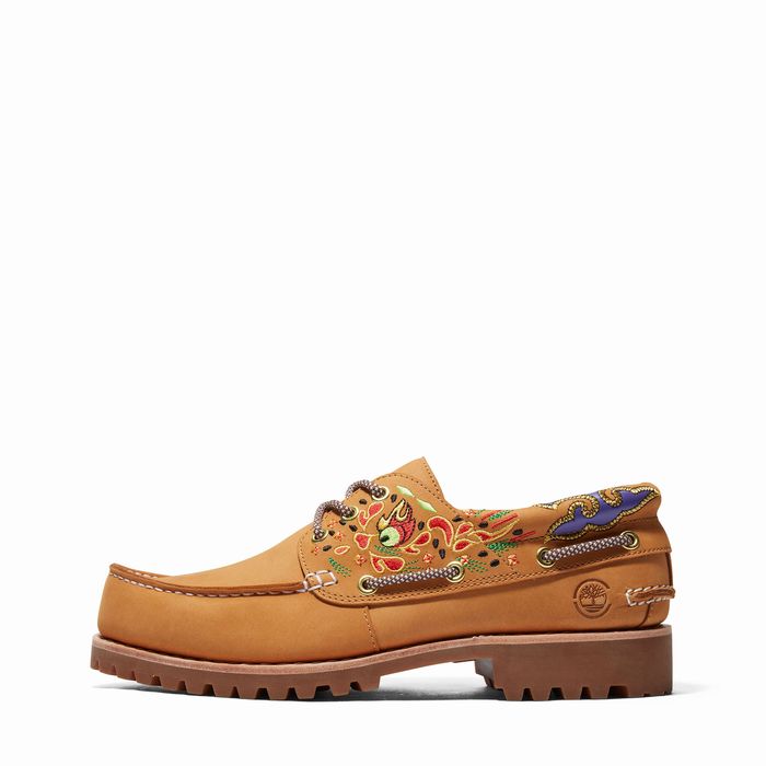 CLOT x Timberland 3-Eye Classic Lug Handsewn Boat Shoe - ETERNITY